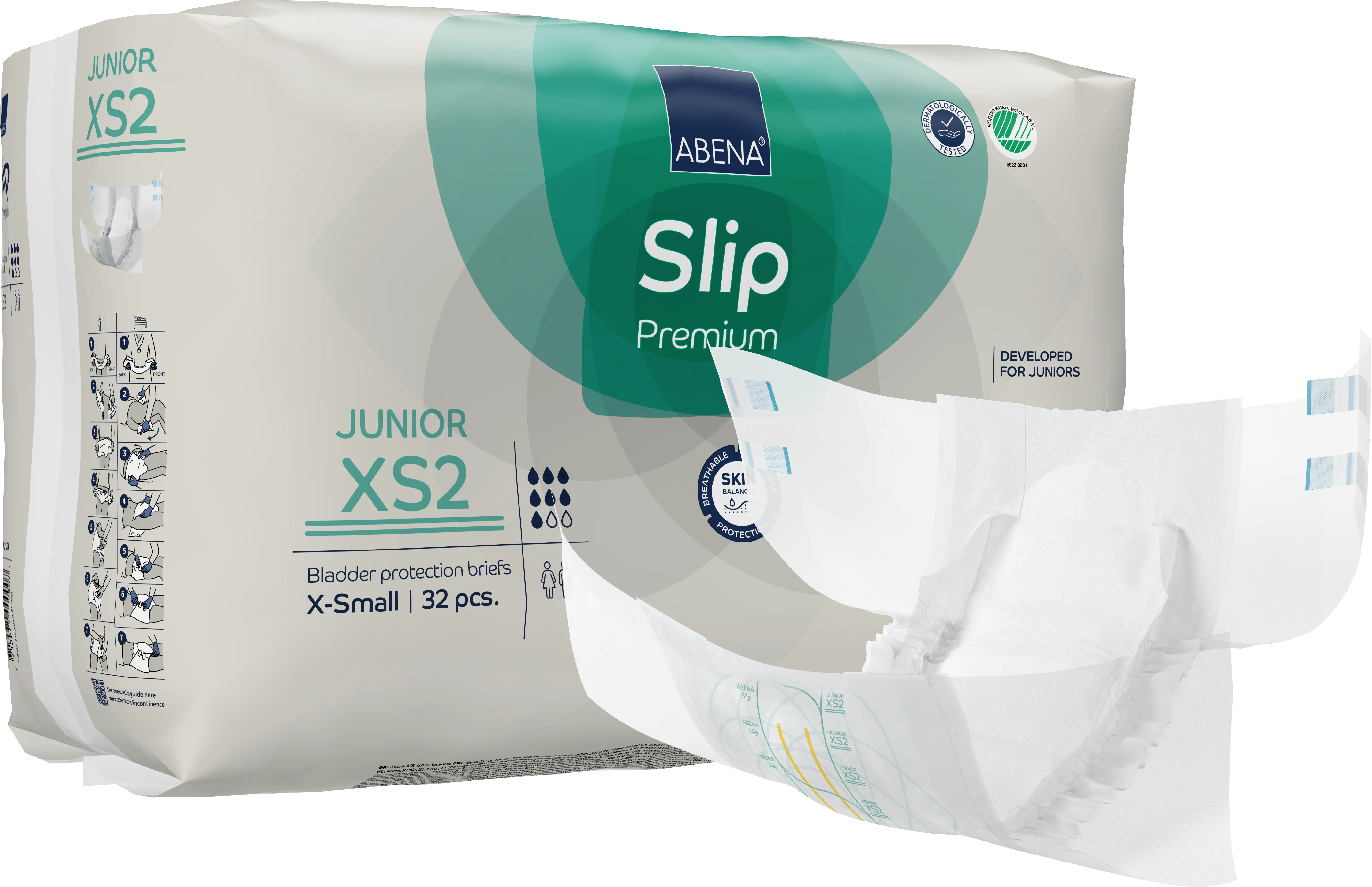 Abena Slip Premium Junior XS2 Incontinence Brief