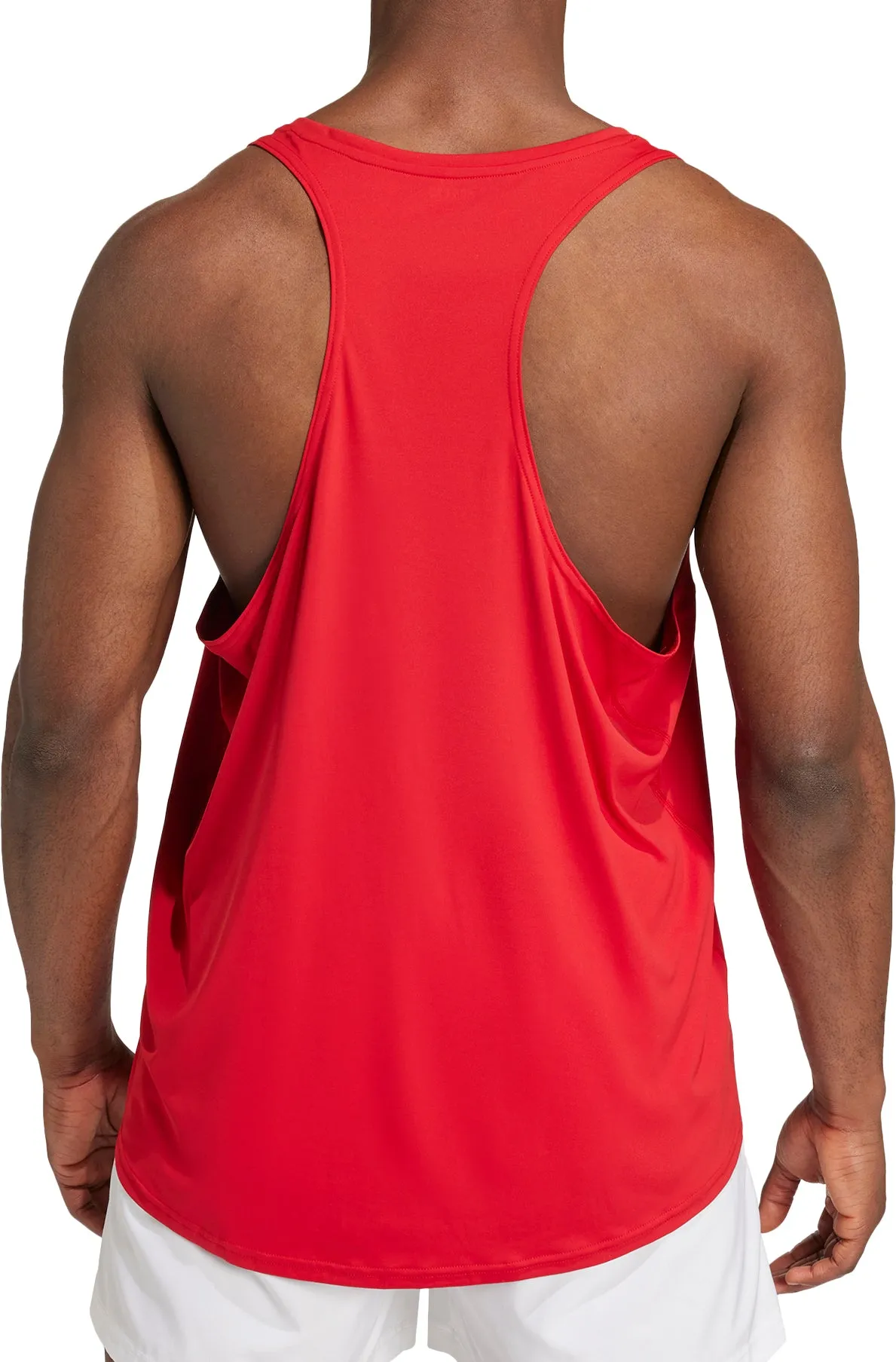 adidas Adizero Essentials Mens Running Vest - Red