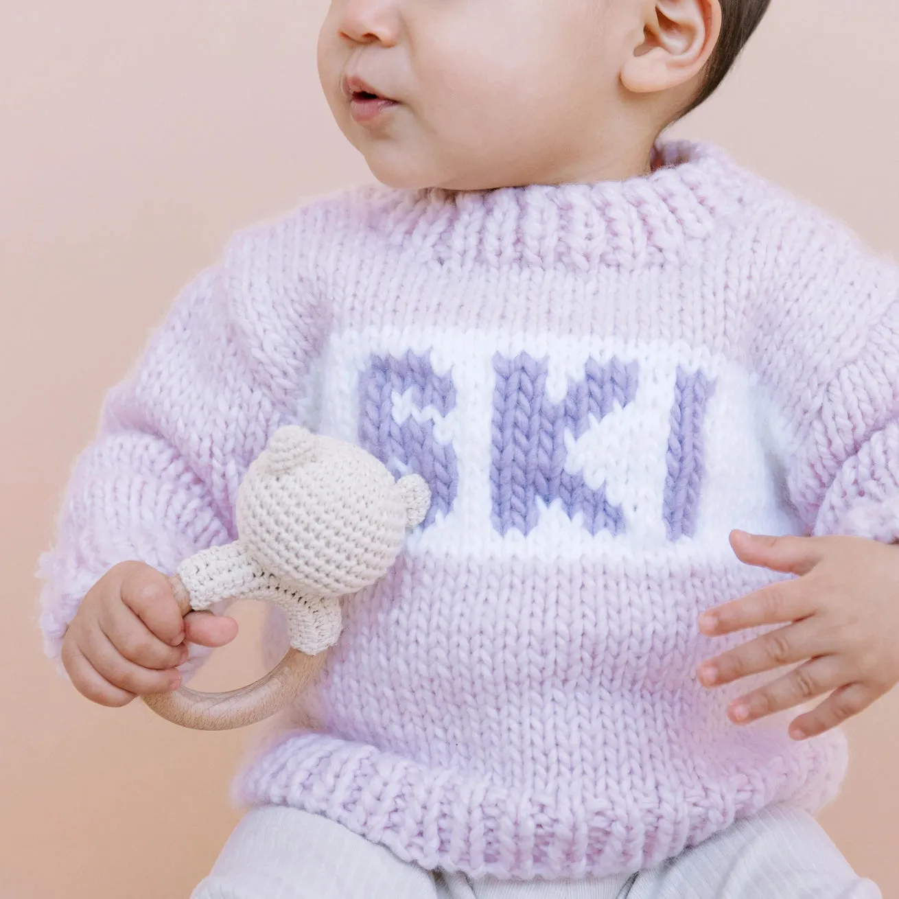 Baby Pink Ski Sweater