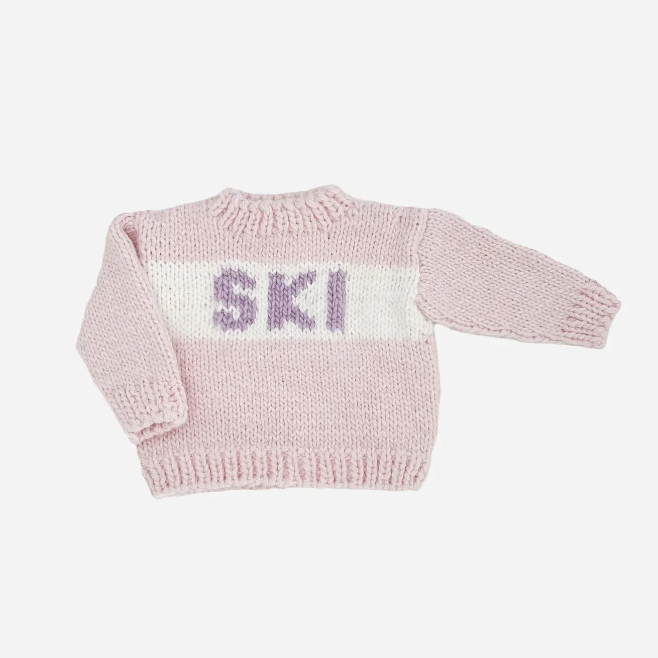 Baby Pink Ski Sweater