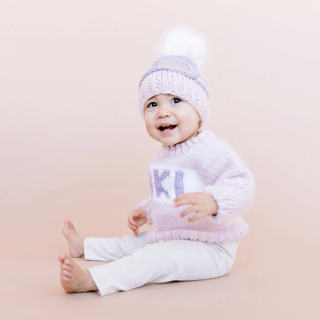 Baby Pink Ski Sweater