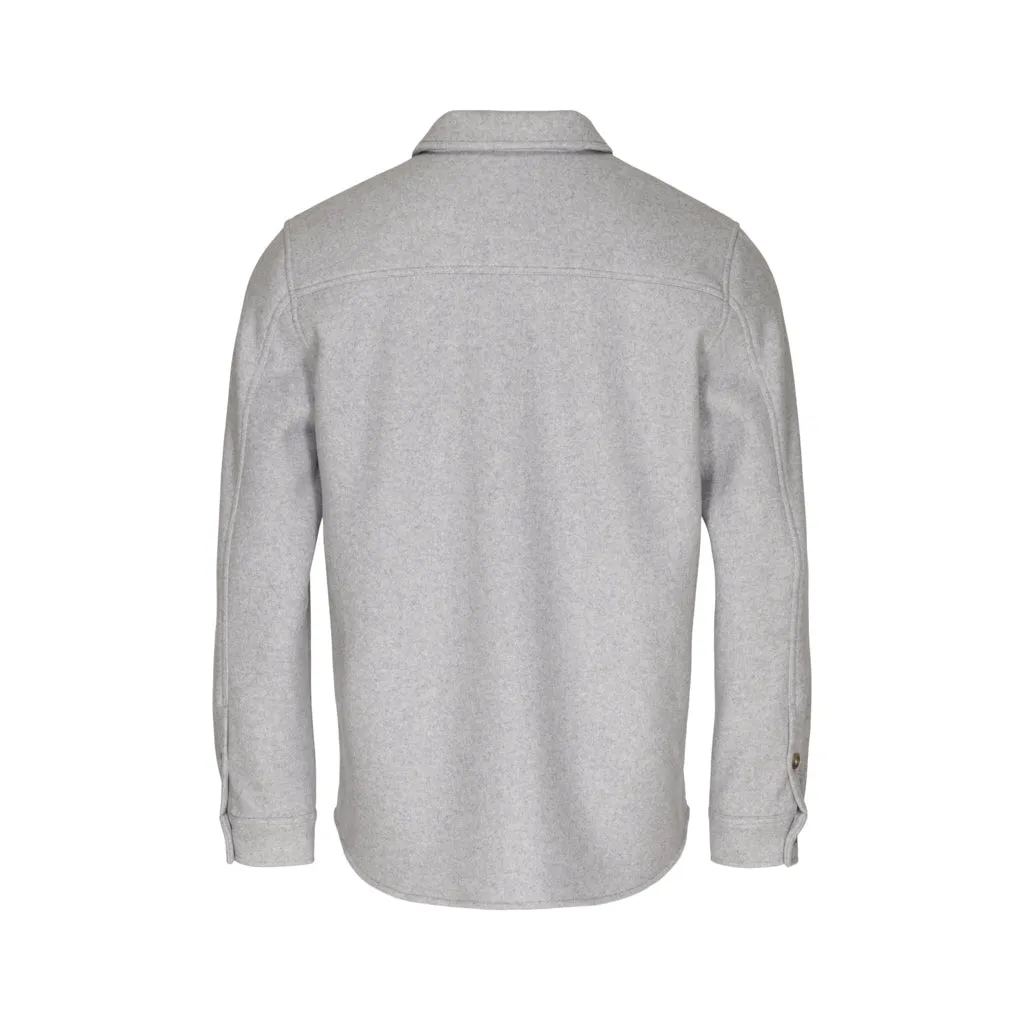 Barney Overshirt - Grey Melange