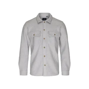 Barney Overshirt - Grey Melange