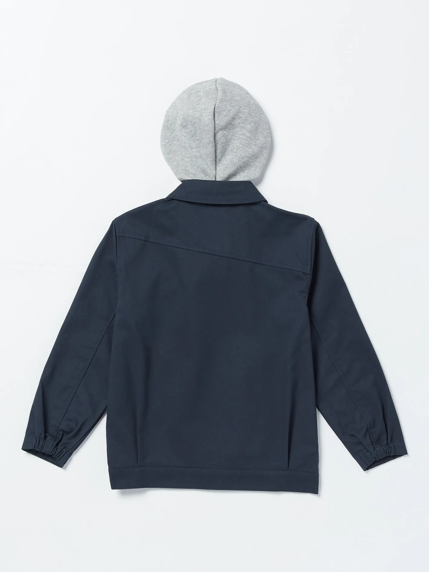 Big Boys Korman Hood Jacket - Navy