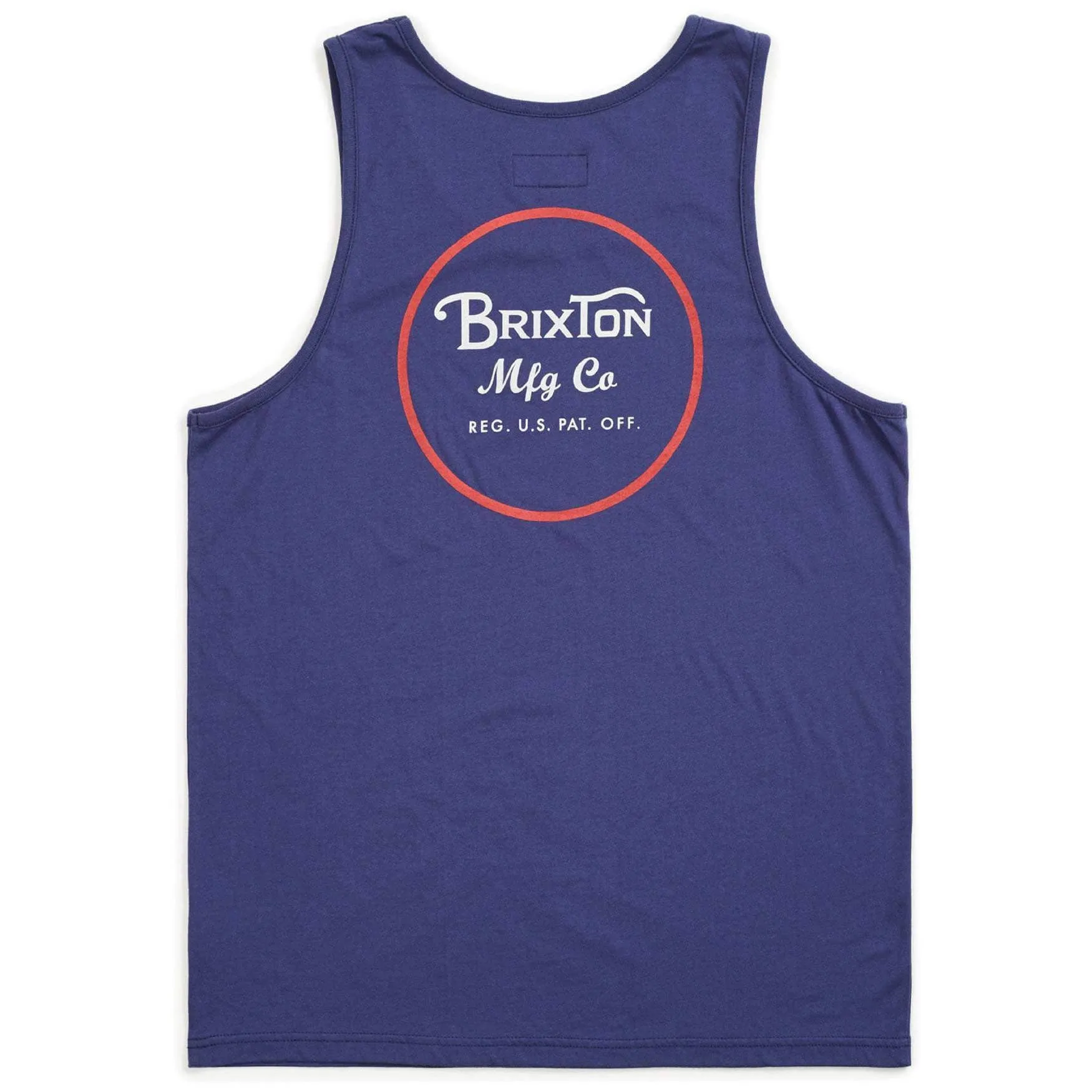 Brixton Wheeler Tank Top Vest - Patriot Blue