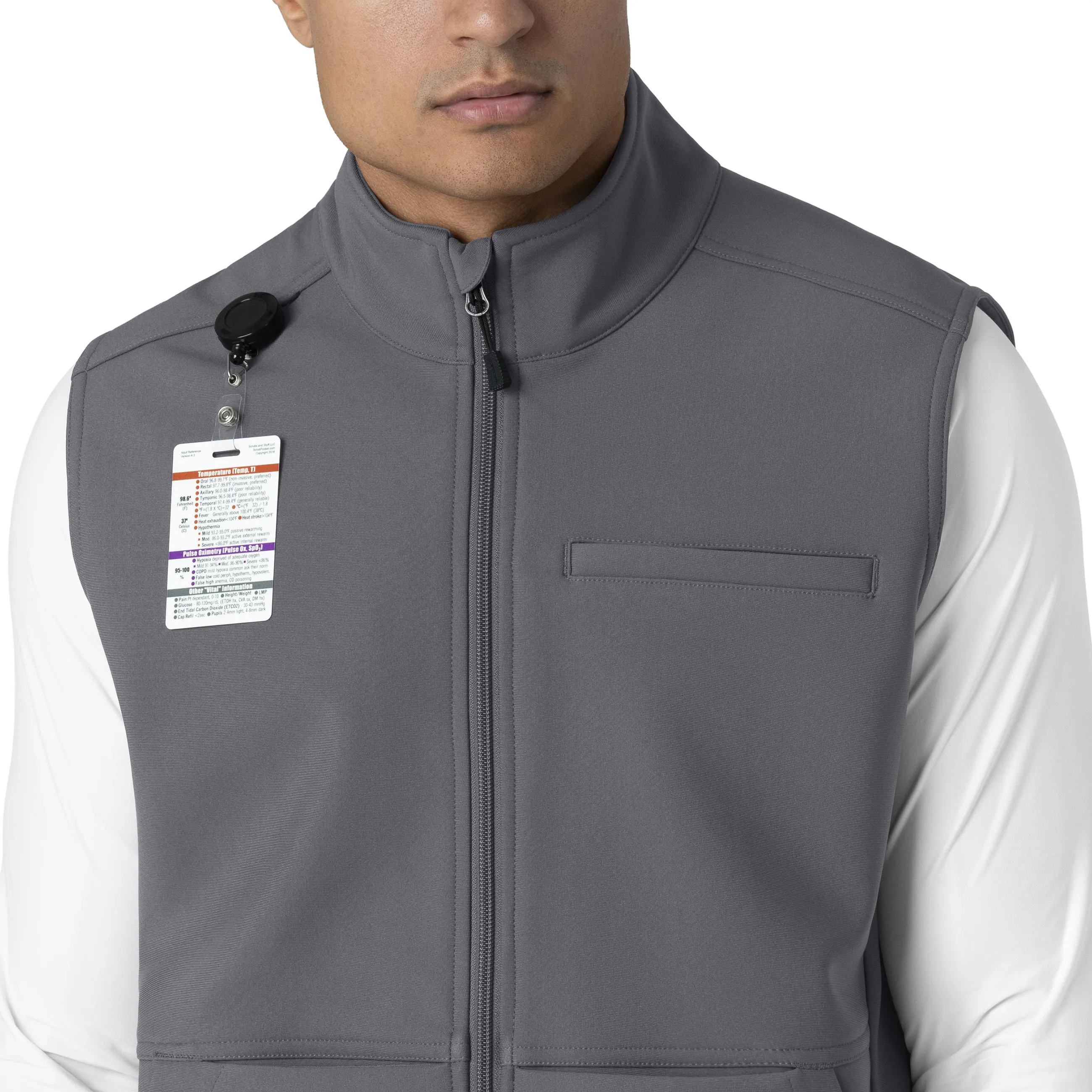 Carhartt Rugged Flex Men's Bonded Fleece Vest - Pewter