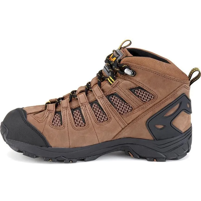 Carolina Men's Quad 5" Soft Toe WP Slip Resist Hiker Boot -Brown- CA4025