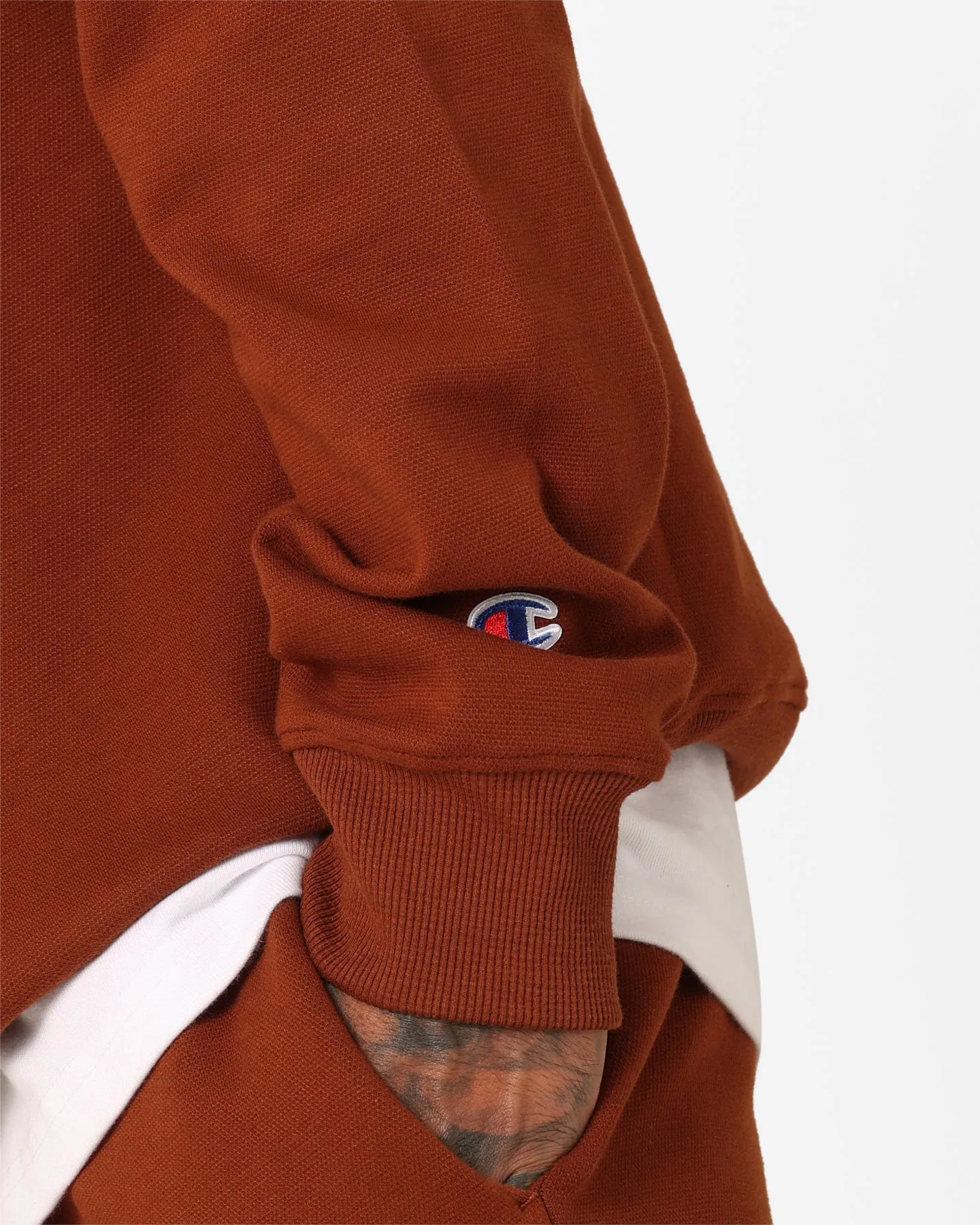 Champion Rochester Base Hoodie Natural Woman