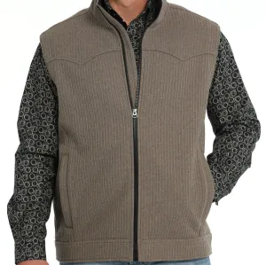 Cinch Men's Wool Bonded Vest in Khaki