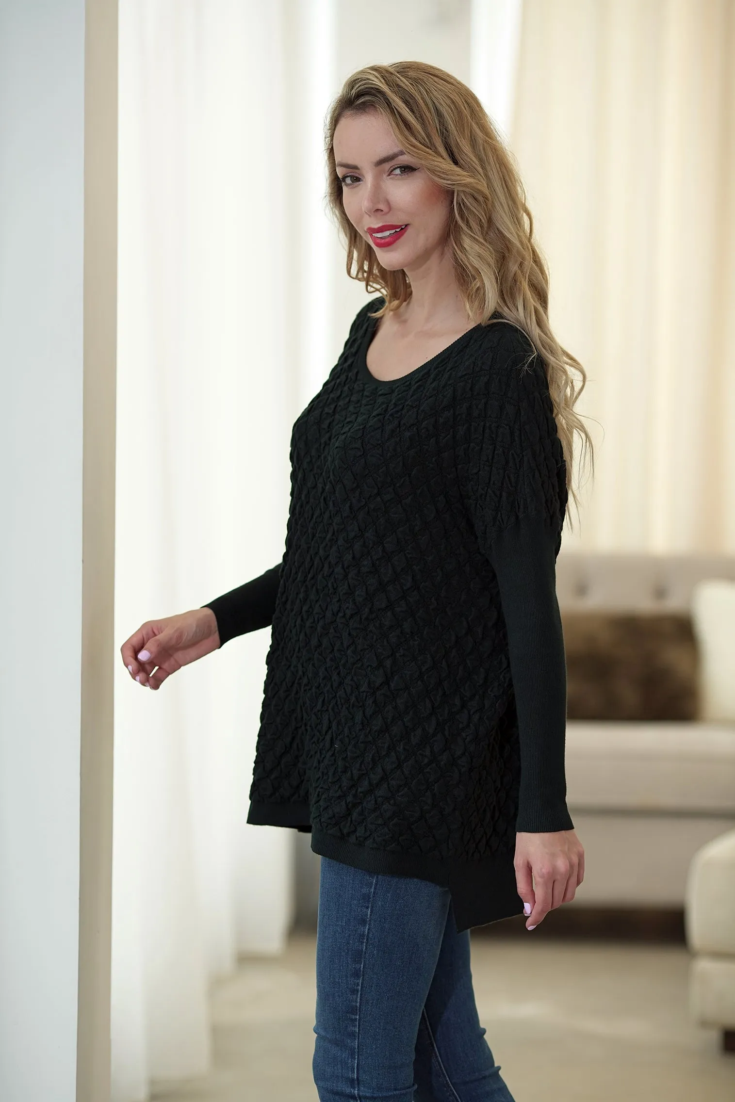 Classy Hi-Lo Sweater