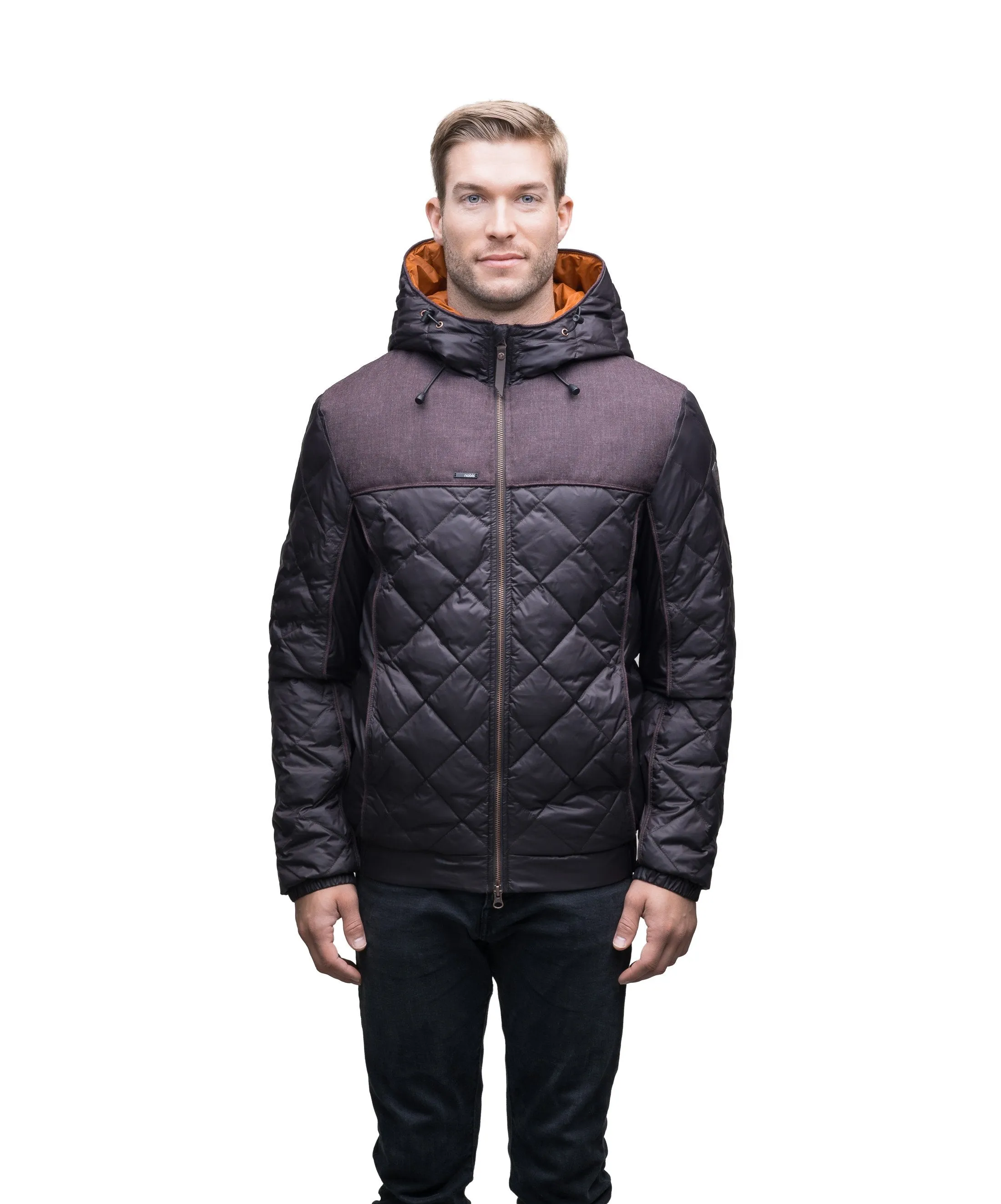 Elroy Men's Quilted Hooded Jacket