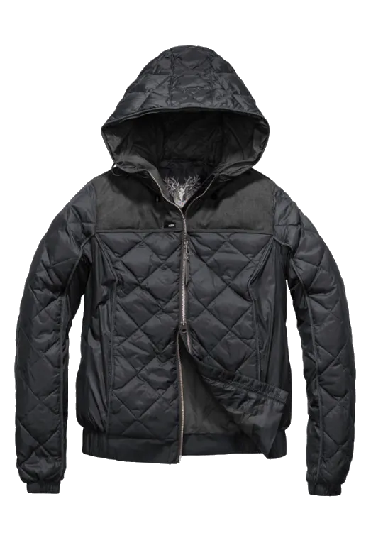 Elroy Men's Quilted Hooded Jacket