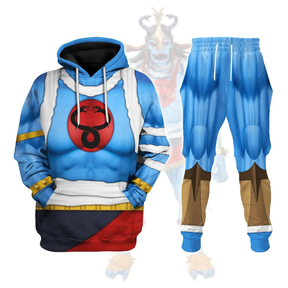 Gearhomie Mumm Ra Figure Costumes Hoodies Sweatshirt T-shirt Tracksuit