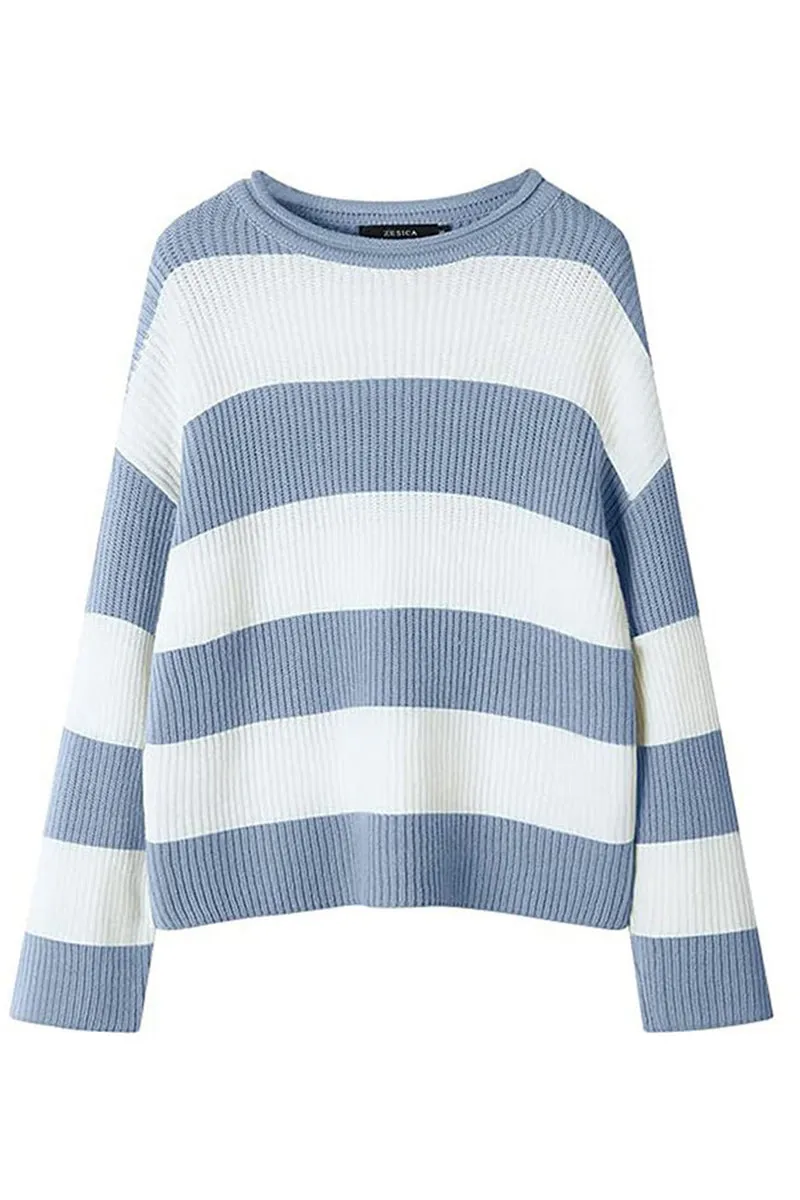 HWR1333 Coastal Stripes Sweater