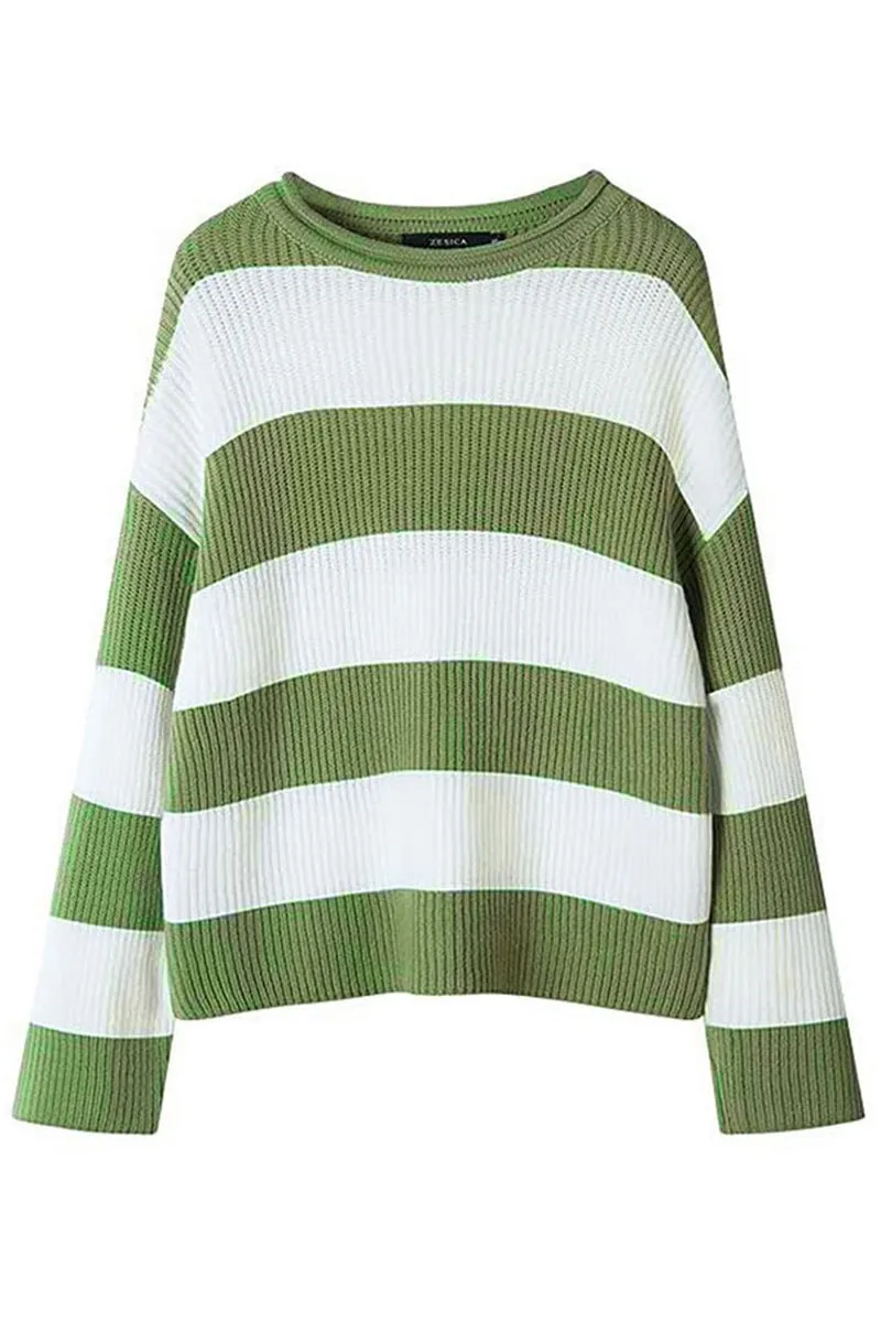 HWR1333 Coastal Stripes Sweater