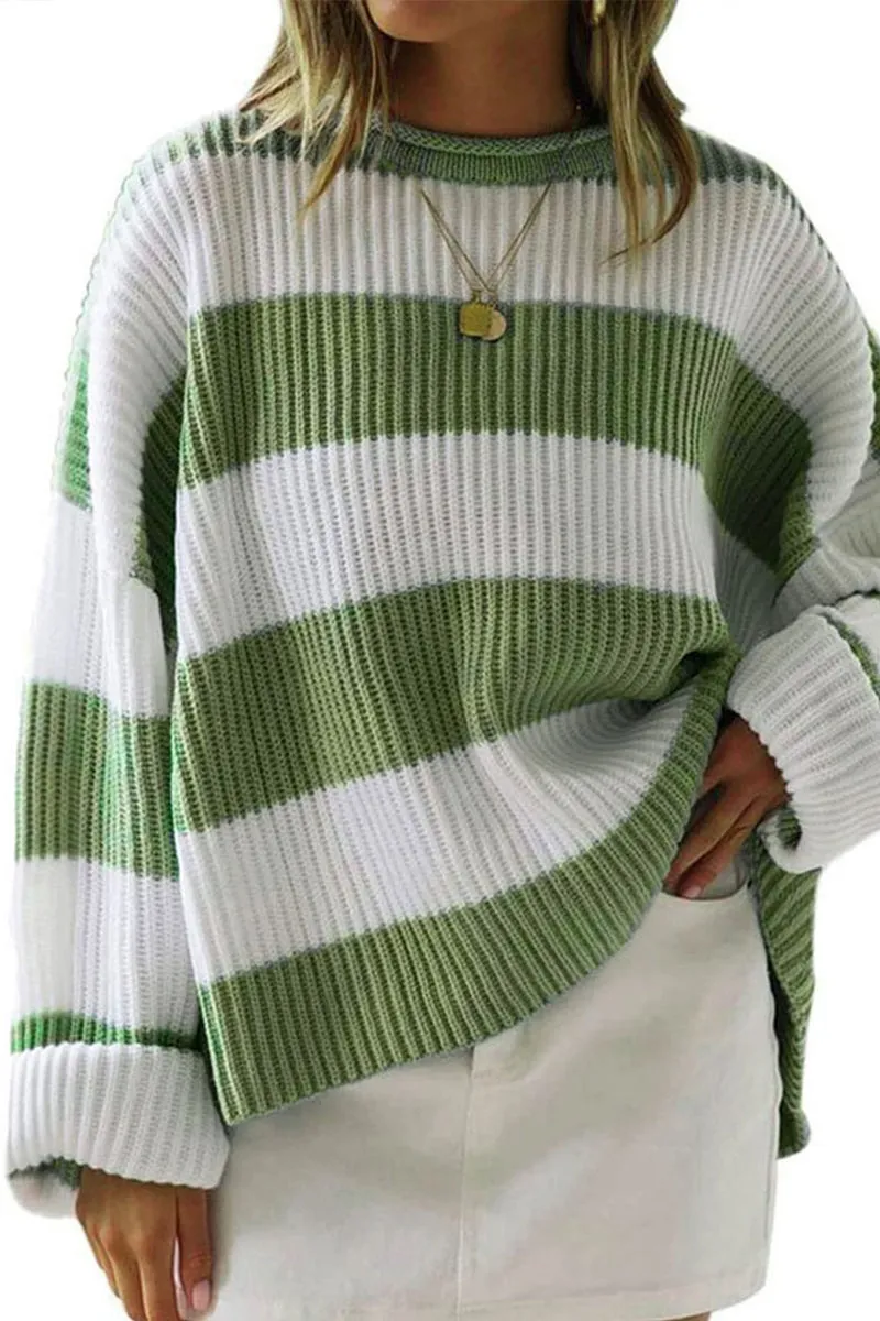 HWR1333 Coastal Stripes Sweater