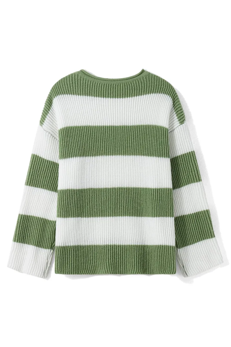 HWR1333 Coastal Stripes Sweater