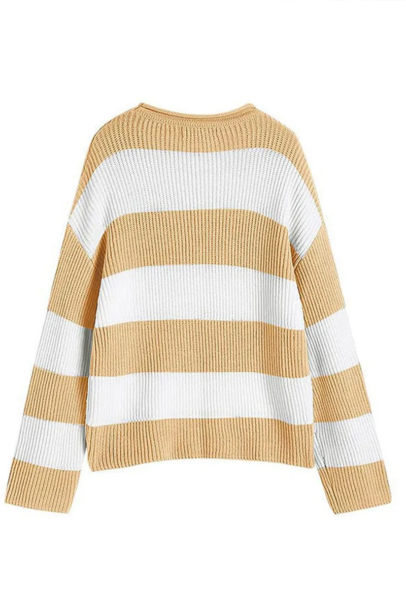 HWR1333 Coastal Stripes Sweater