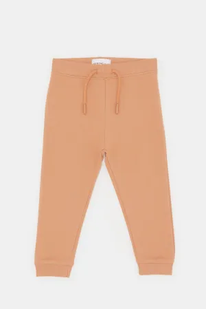 Infant Boys Orange Active Pants