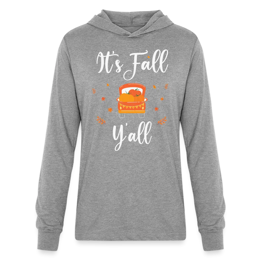 It's Fall Y'all Long Sleeve Hoodie Shirt