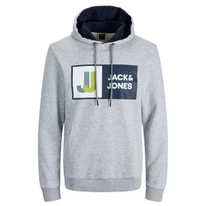 JACK & JONES JCO LOGAN HOODIE GREY 12216327