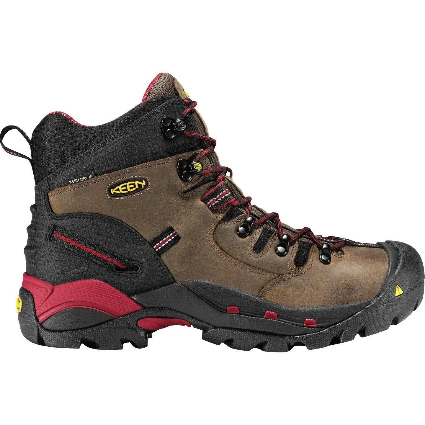 Keen Utility Pittsburgh Steel Toe Hiker Work Boot - Bison - 1007024