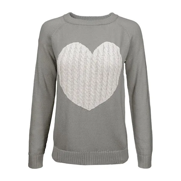 Love Warms the Heart Sweater