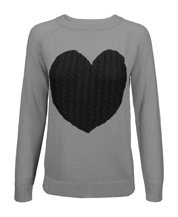 Love Warms the Heart Sweater