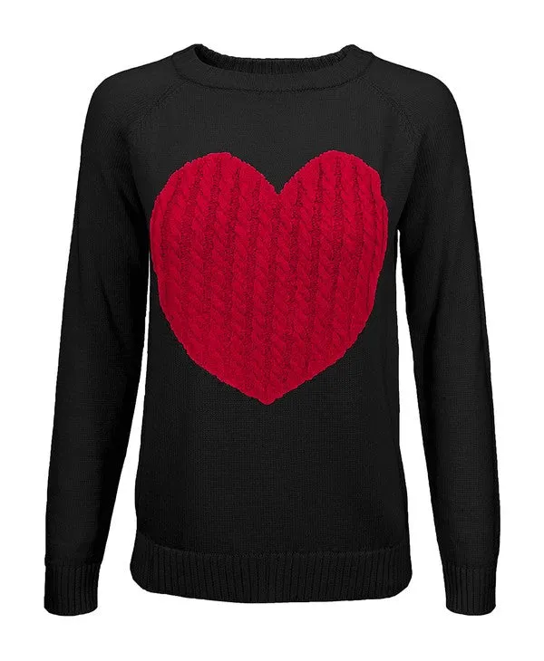 Love Warms the Heart Sweater