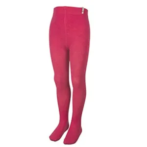 Merino Wool Tights: Rose Pink