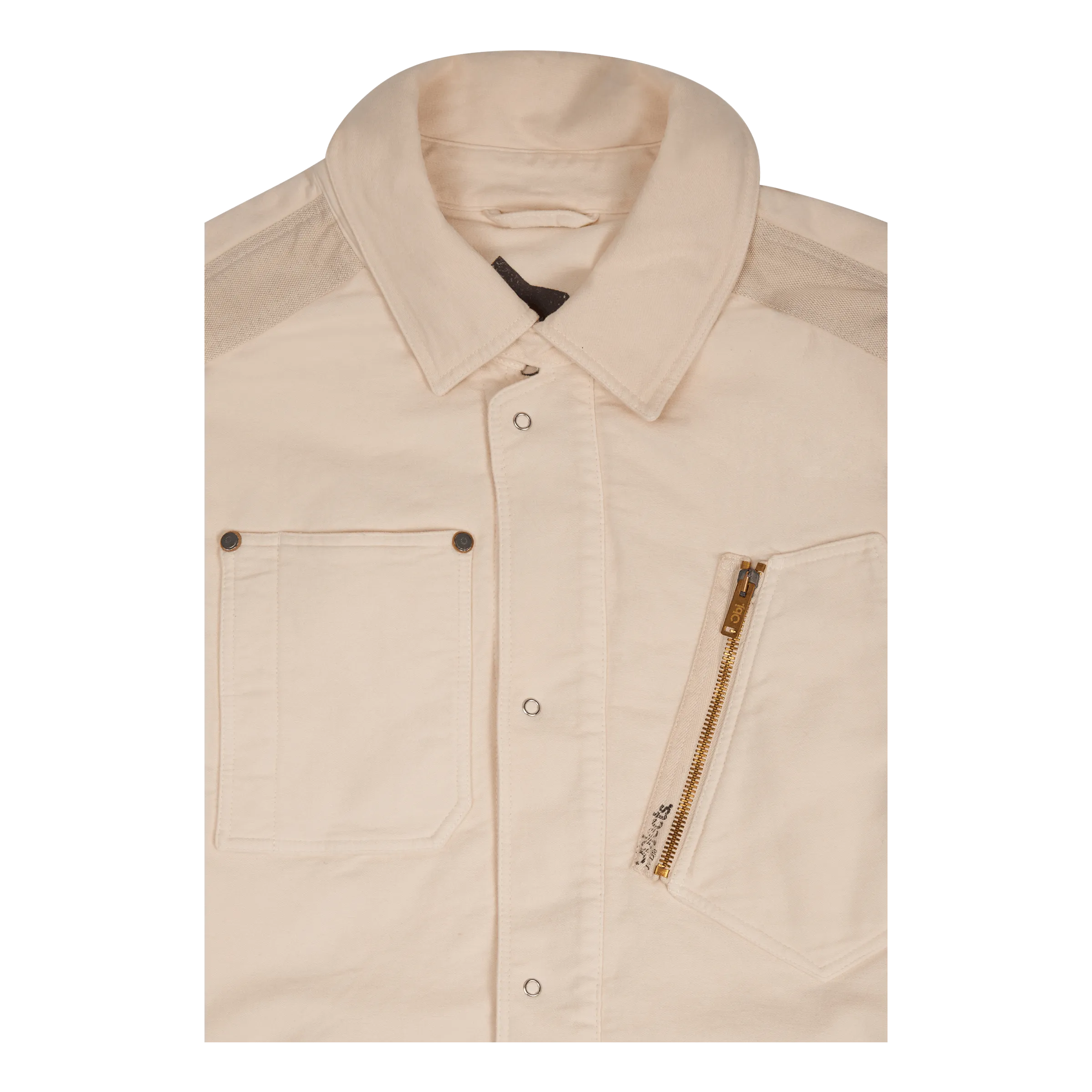 Moleskin Shirt Jacket Pale Pink