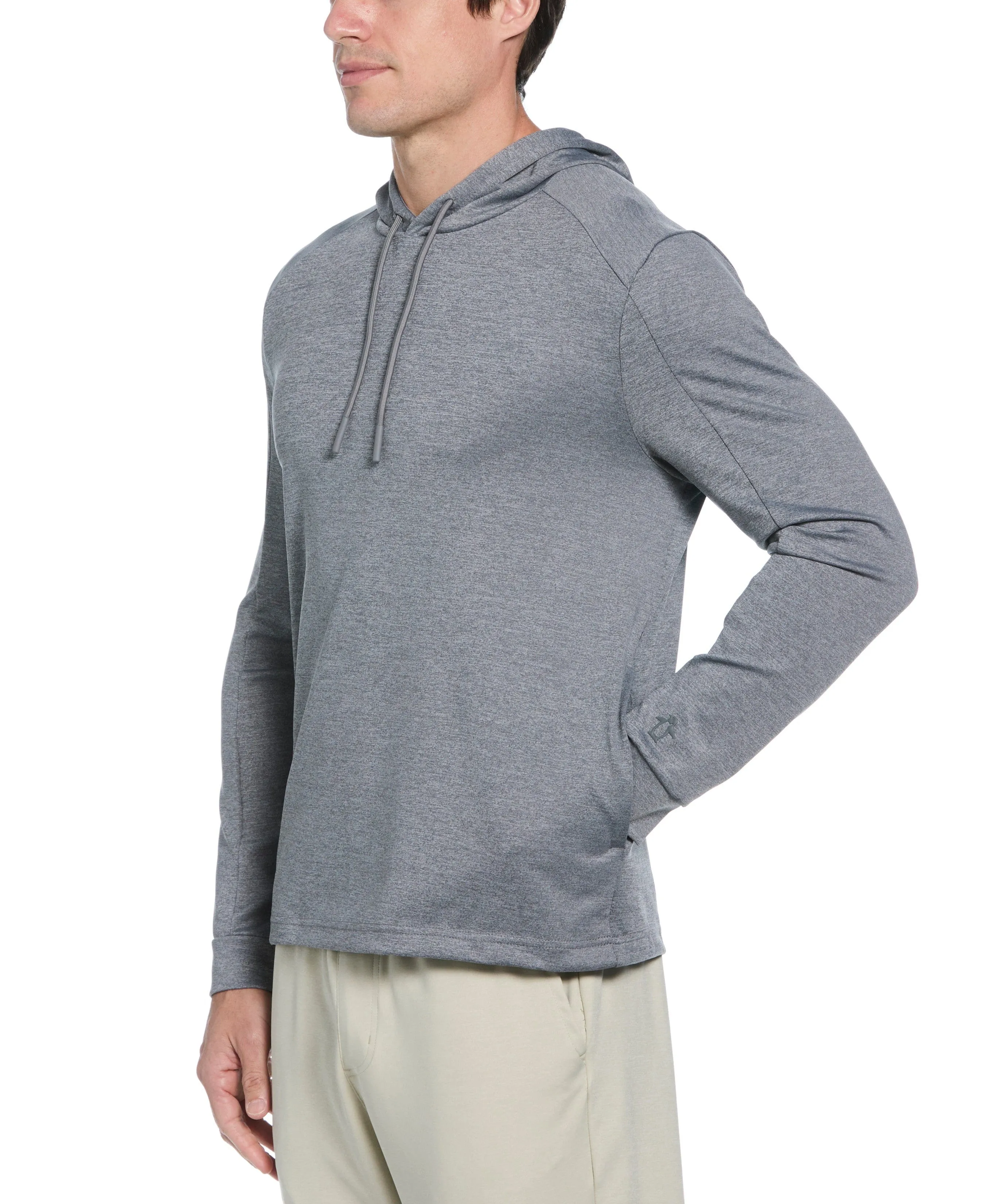 Penguin Sport Long Sleeve Midweight Pieced Crew Neck Pull Over