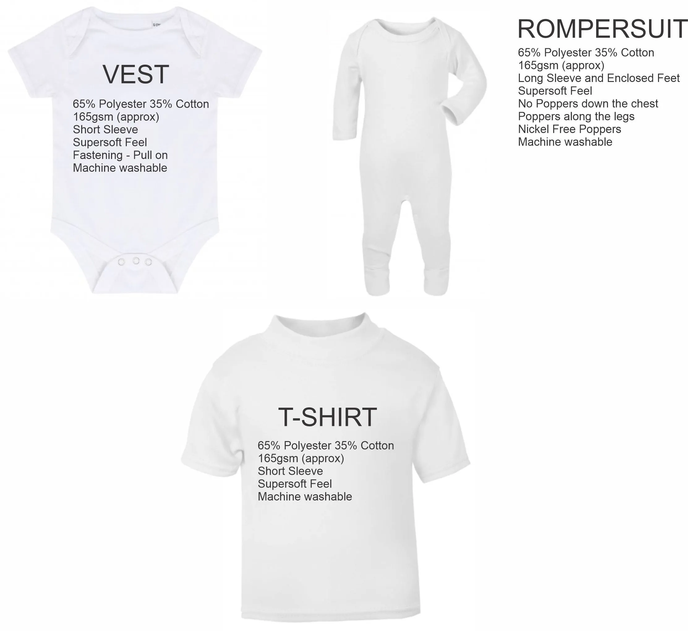 Personalised Born In 2025 Baby Rompersuit or Vest -  Balloon Animals