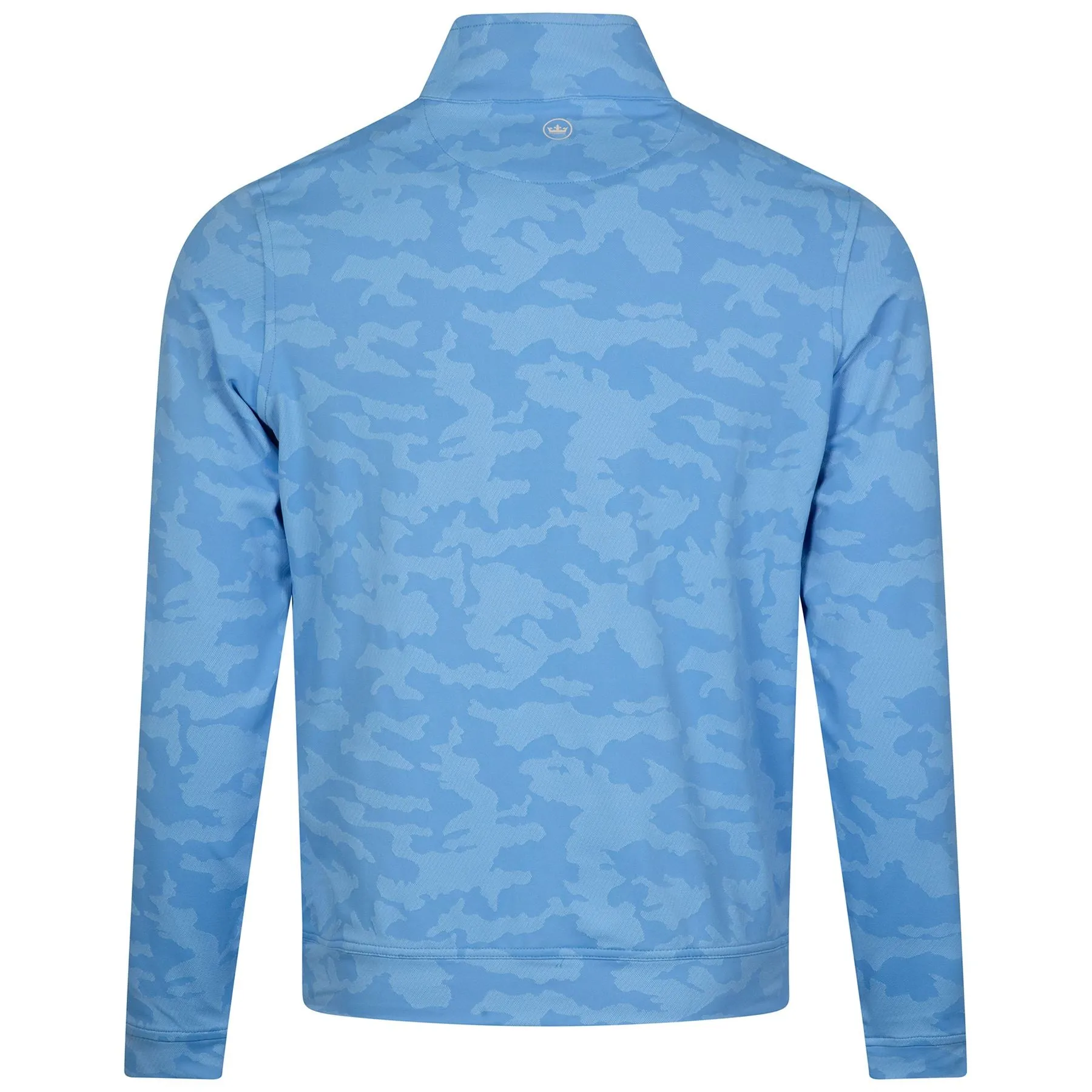 Perth Camo Performance Quarter Zip Liberty Blue - AW24