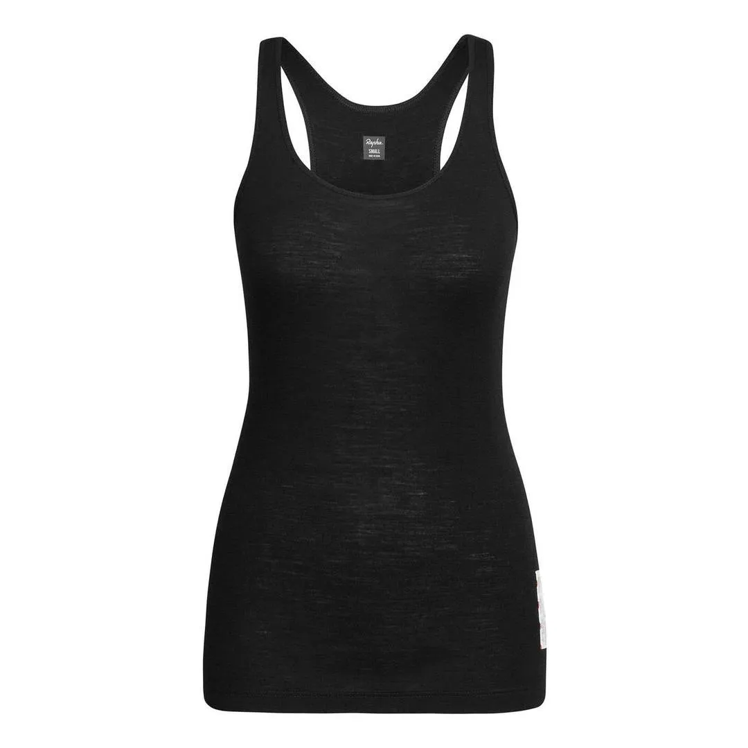 RAPHA Women Merino Base Layer Sleeveless - Black