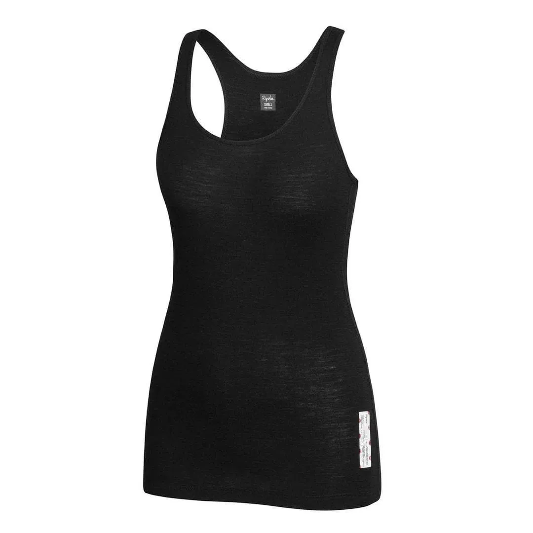 RAPHA Women Merino Base Layer Sleeveless - Black