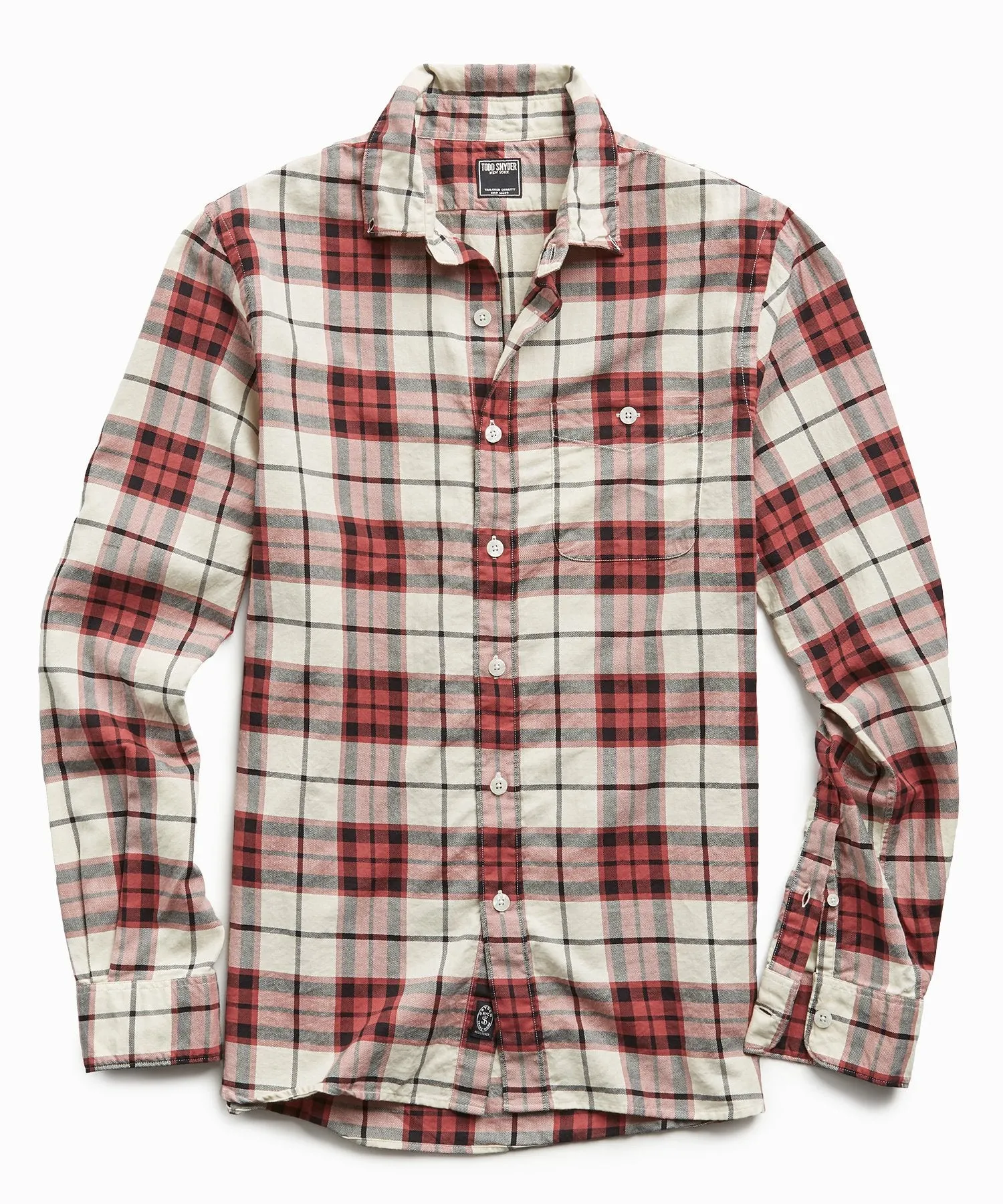 Red Plaid Portuguese Flannel Shirt