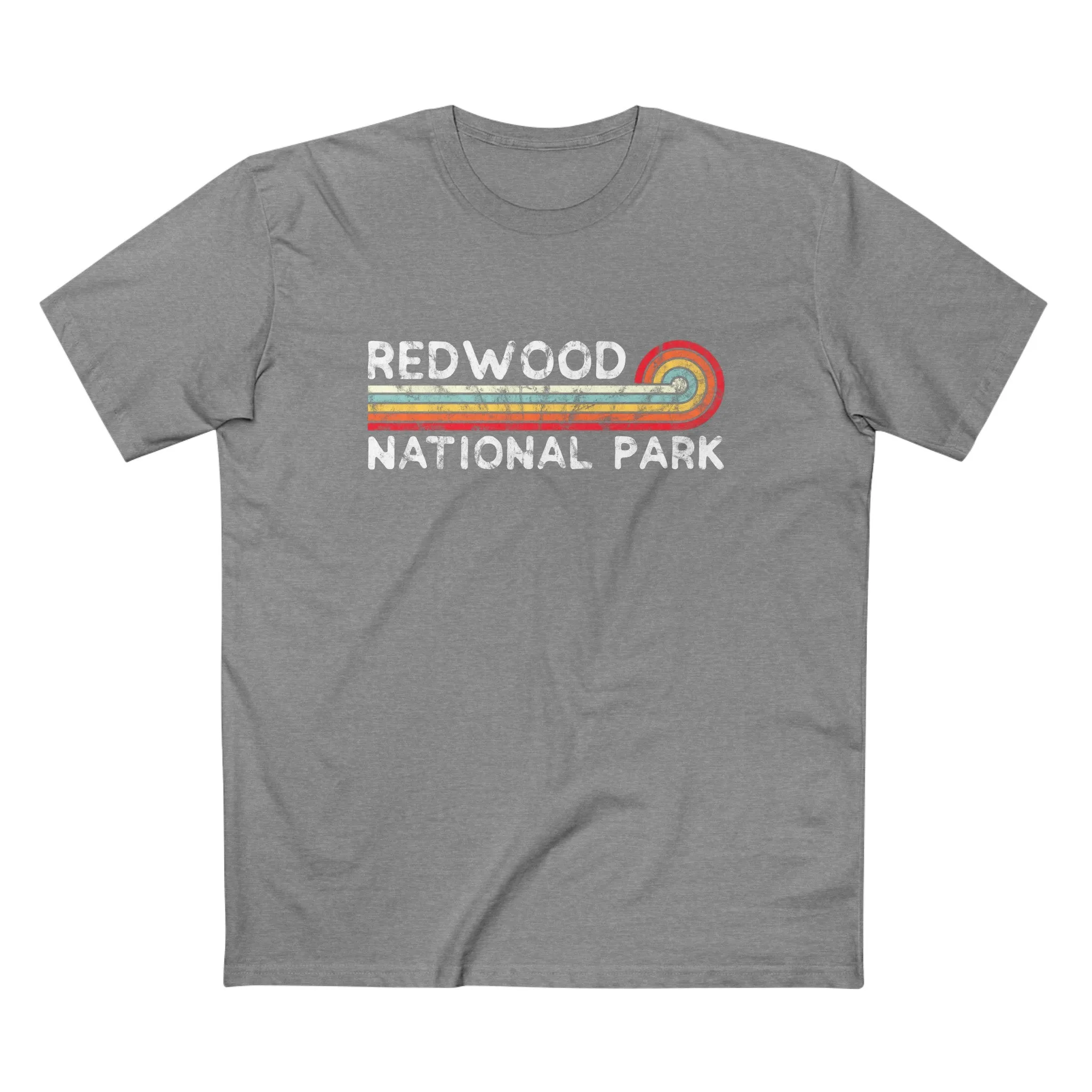 Redwood National Park T-Shirt - Vintage Stretched Sunrise