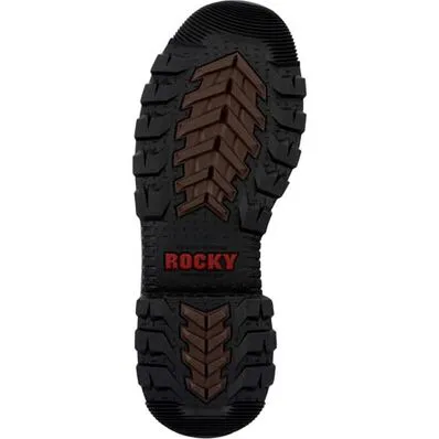 Rocky Men's 11" Rams Horn Pull On Work Boot - Crazy Horse RKK0441