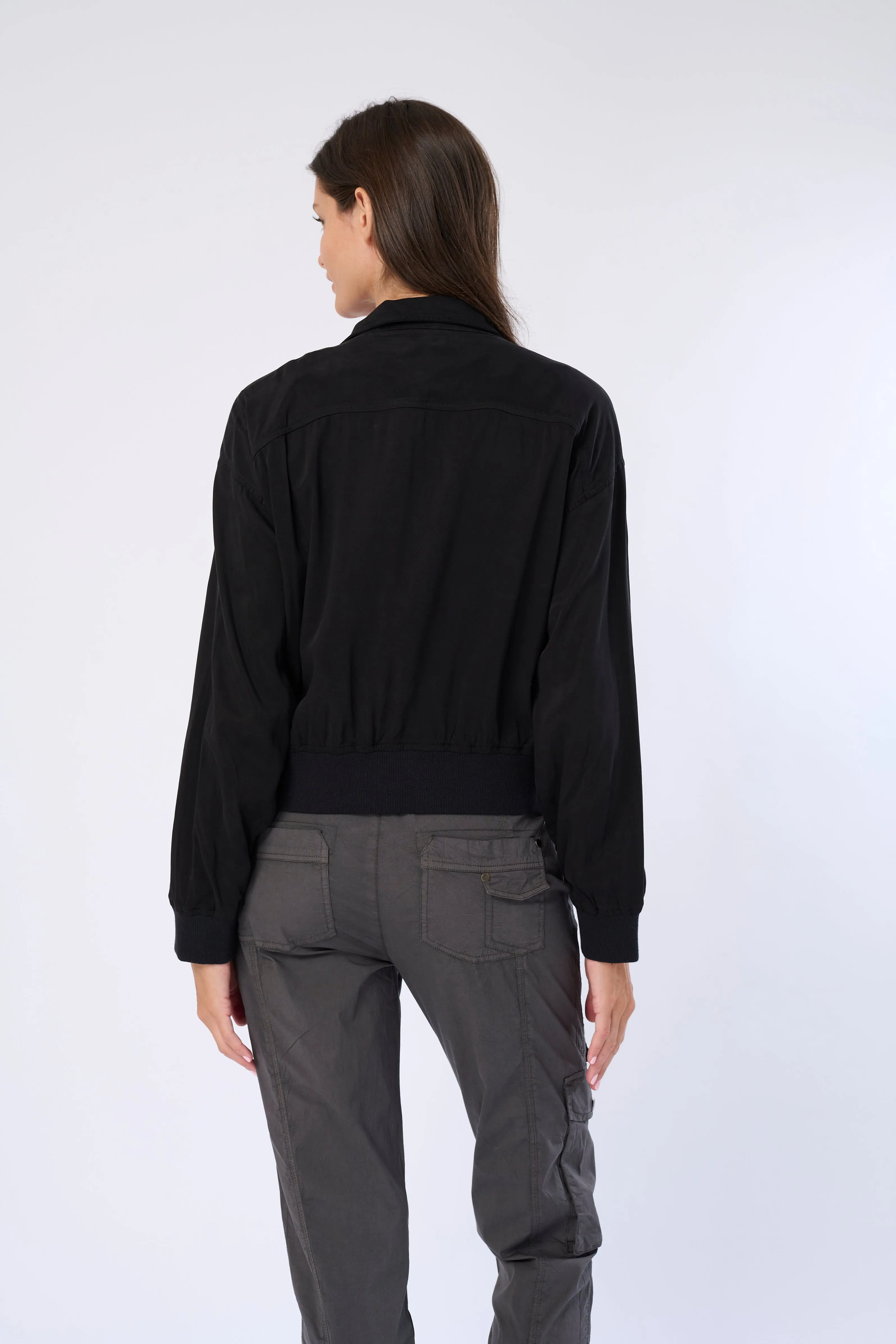 Samaria Stretch Cupro Jacket