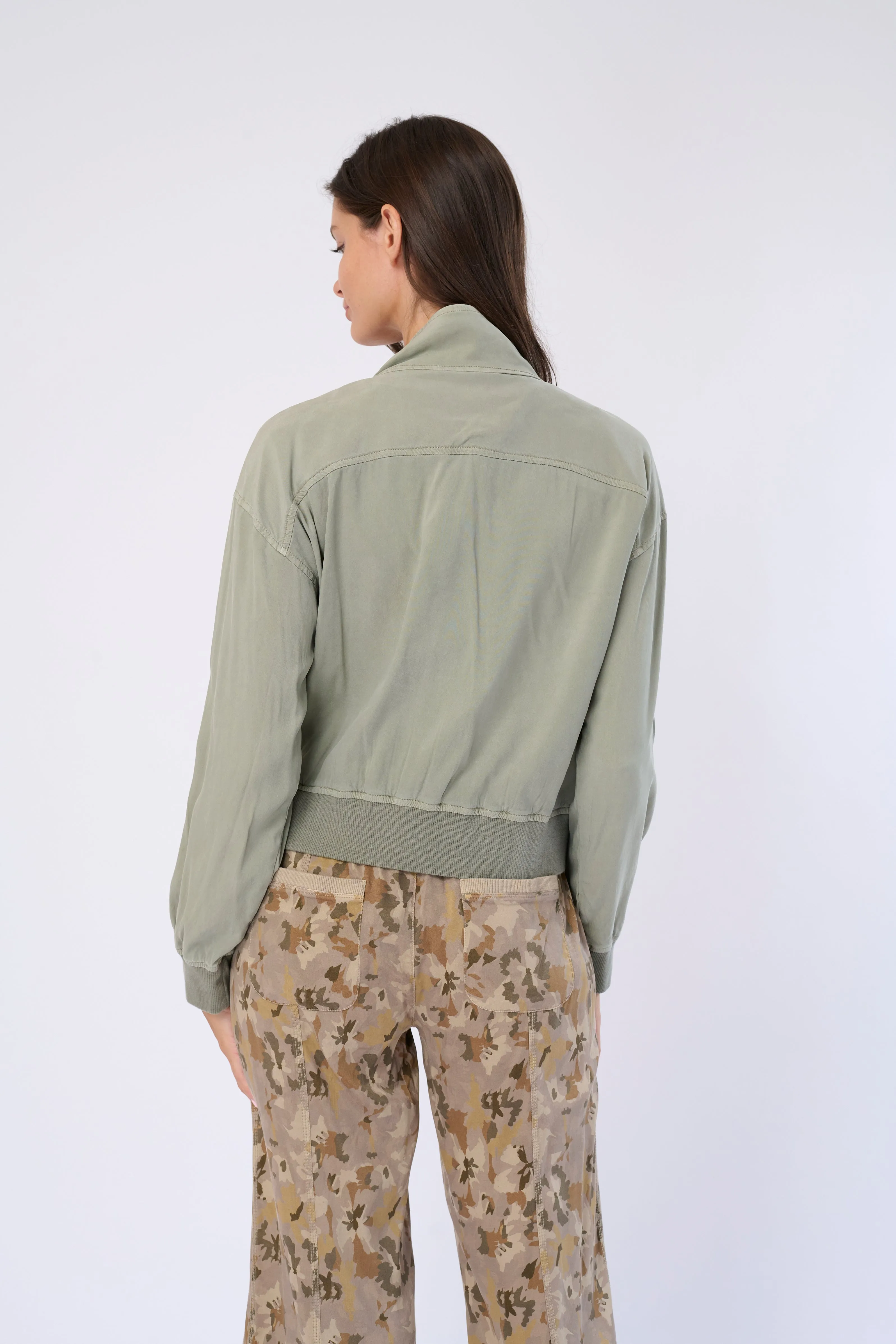 Samaria Stretch Cupro Jacket