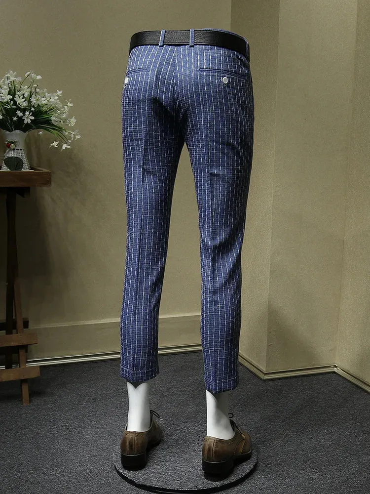 Slim Fit Thin Cropped Pants