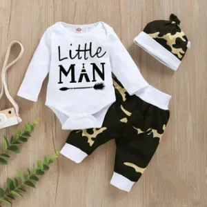 Stylish Letter Printed Camouflage Sweatshirt and Pant Set 510425