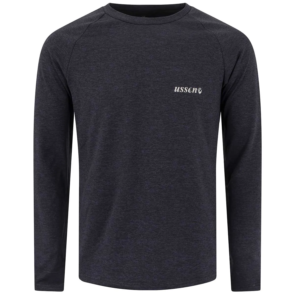 Ussen Baltic Crew Neck Thermal Top Black