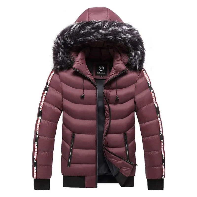 Warm Fleece Winter Parkas Quilted Jacket Coat, Puffer Thermal Clothing Oversize Streetwear