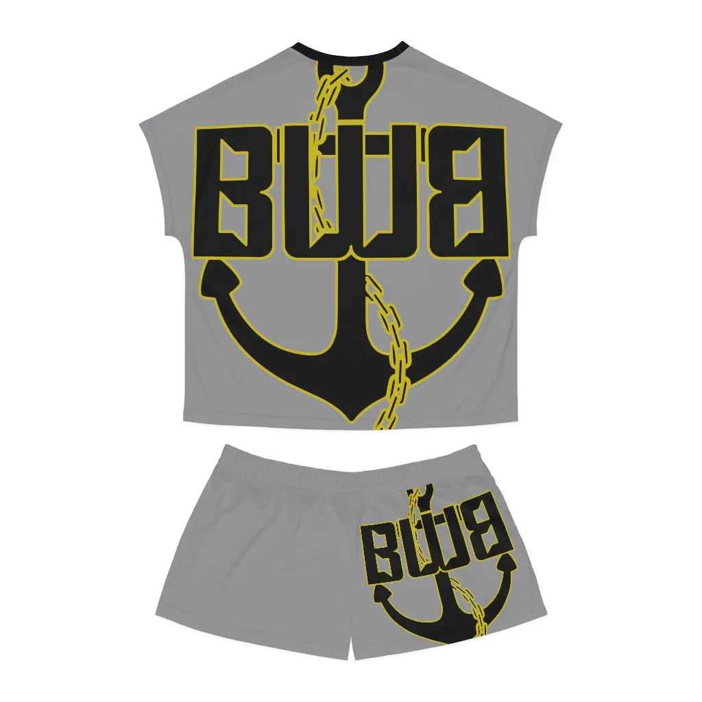 Women's Grey Short Pajama Set