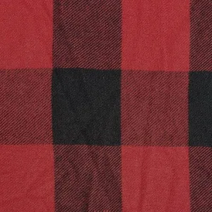 Wool -54"- Red Large Check